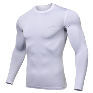 Outto Mens Cycling Base Layers Long Sleeves Compression Quick Dry Fitness Gym Running Bicycle Underwear