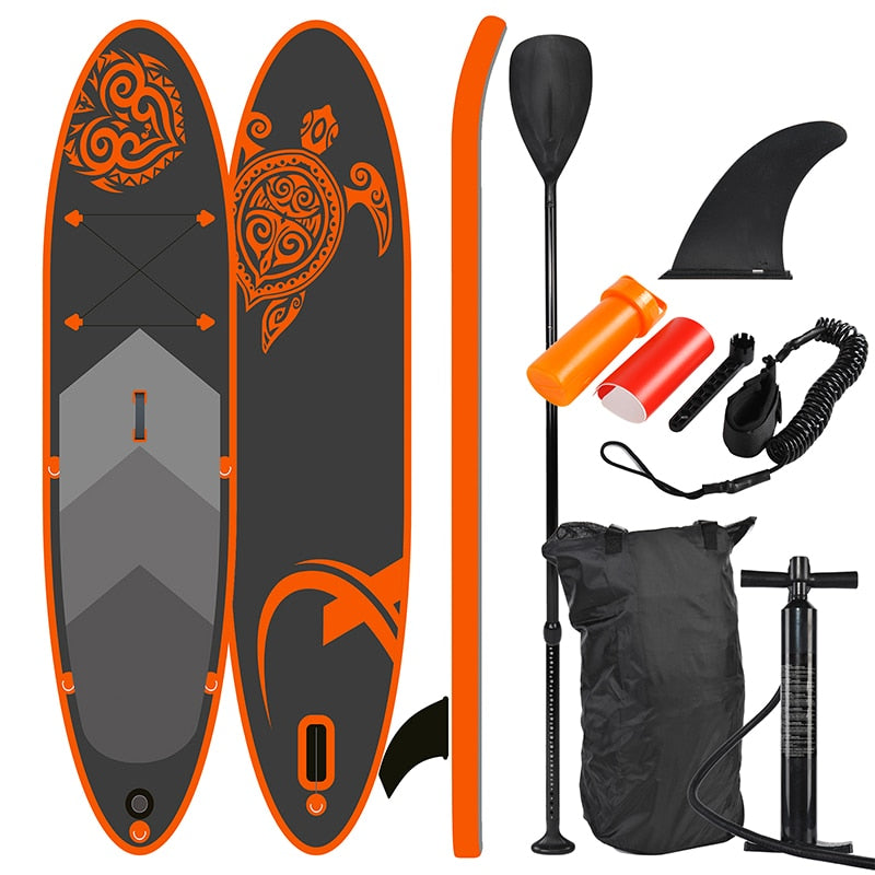 SUP Stand up Paddle Board SUP, surfboard, surf board, bag, paddle, fin, air pump, repair kit, foot leash