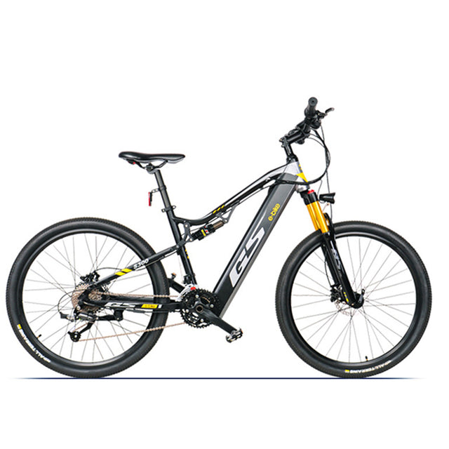 27.5-inch Electric-Powered Soft-Tail Road/Mountain/Trail Ebike with Front and Rear Double Shock Absorbers 48V 500W Li-ion Lithium Battery Cycle