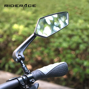 Bicycle Adjustable Rear View Mirror Bike Cycling Clear Wide Range Back Sight Rearview Reflector Handlebar Left Right Mirror