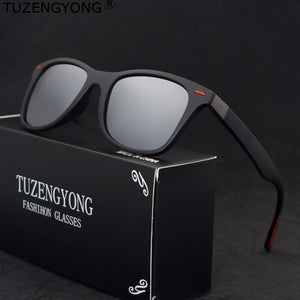 TUZENGYONG Men's Luxury Polarised Bauhaus RIvet designer Sunglasses UV400