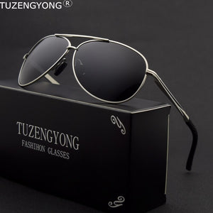 Leonardo Luxury Polarised Aviator Designer Sunglasses UV400 by Tuzengyong