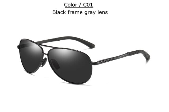 Leonardo Luxury Polarised Aviator Designer Sunglasses UV400 by Tuzengyong