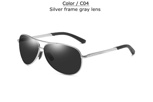 Leonardo Luxury Polarised Aviator Designer Sunglasses UV400 by Tuzengyong