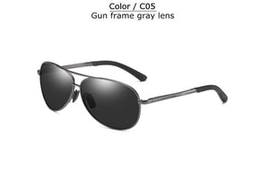 Leonardo Luxury Polarised Aviator Designer Sunglasses UV400 by Tuzengyong