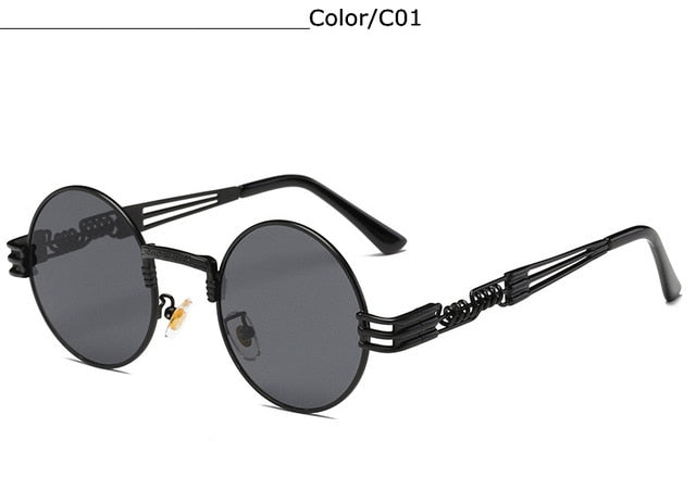 TUZENGYONG Unisex Luxury Polarised Classic Steam Punk metal framed designer Sunglasses UV400