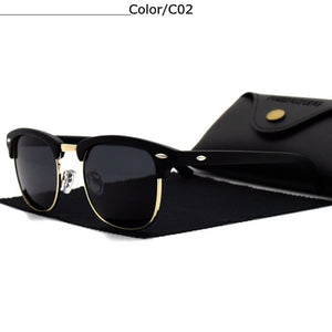 Le Corbusier Unisex Luxury Polarised Designer Sunglasses UV400 by Tuzengyong