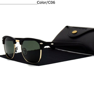 Le Corbusier Unisex Luxury Polarised Designer Sunglasses UV400 by Tuzengyong