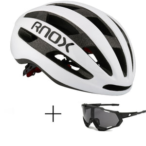 RNOX Ultralight Aero Bike Road MTB Bicycle Safety Helmet Red MTB Cycling Outdoor Road Mountain Sports CityCap Casco Ciclismo