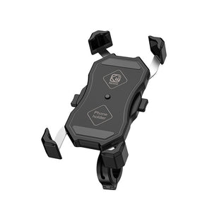 4.7-7 inch Phone Holder Motorcycle QC3.0 Wireless Charger Handlebar Bicycle Bracket Quick Charge USB Charger GPS Mount Bracket