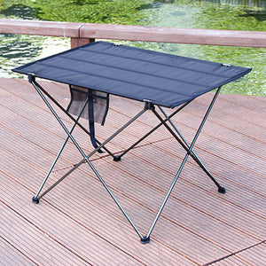 Portable Foldable Table Camping Outdoor Furniture Computer Bed Tables Picnic 6061 Aluminium Alloy Ultra Light Folding Desk