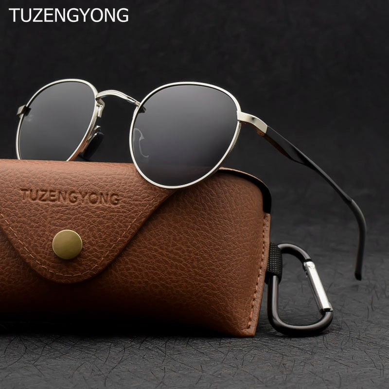 Unisex Luxury Polarised Martha's Vineyard designer Sunglasses UV400 with Strong and Lightweight Aluminium/Magnesium Frame by Tuzengyong