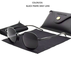 Unisex Luxury Polarised Martha's Vineyard designer Sunglasses UV400 with Strong and Lightweight Aluminium/Magnesium Frame by Tuzengyong