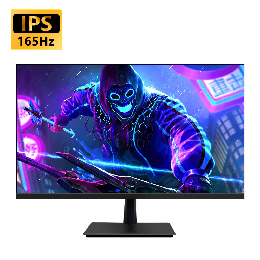 MUCAI 27 Inch PC IPS Monitor 144Hz LCD Display HD 165Hz Desktop Gaming Computer Screen Flat Panel HDMI/DP