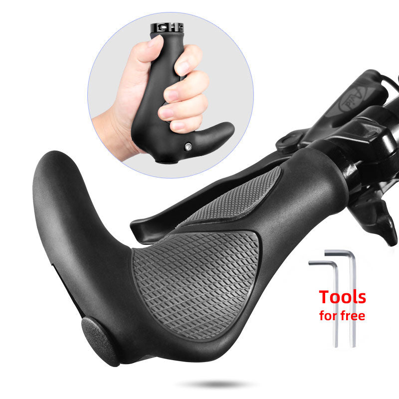 Bicycle Silicone Handlebar Grips TPR Integrated Rubber handle MTB Cycling Hand Rest Mountain Bike Grip Grippings BMX Grips