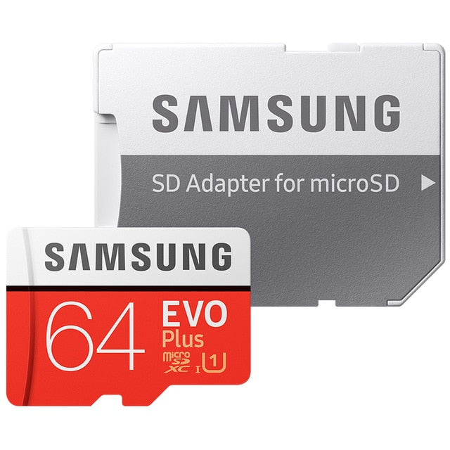 SAMSUNG EVO Plus Memory Card 32GB/SDHC 64GB/128GB/256GB/512GB SDXC Micro SD/TF Flash Cards MicroSD UHS-1 For Phone Drone Camera