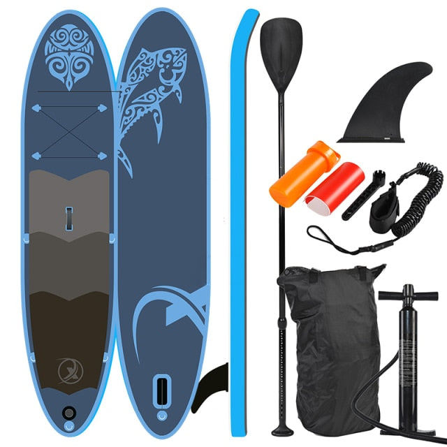 SUP Stand up Paddle Board SUP, surfboard, surf board, bag, paddle, fin, air pump, repair kit, foot leash