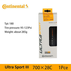 Continental Road Tyre ULTRA Sport III + GRAND Sport Race Extra 700× 23C /25C/28C Road Bicycle Clincher Foldable Gravel Tire