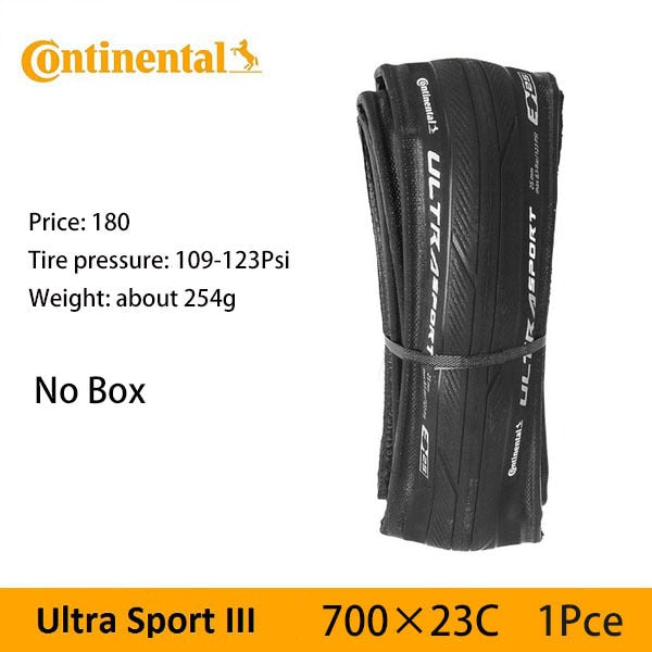 Continental Road Tyre ULTRA Sport III + GRAND Sport Race Extra 700× 23C /25C/28C Road Bicycle Clincher Foldable Gravel Tire