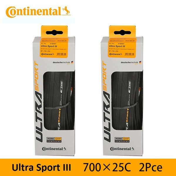 Continental Road Tyre ULTRA Sport III + GRAND Sport Race Extra 700× 23C /25C/28C Road Bicycle Clincher Foldable Gravel Tire