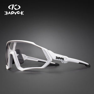 Kapvoe Photochromic Cycling Sunglasses Men Women Sport Road Mtb