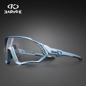 Kapvoe Photochromic Cycling Sunglasses Men Women Sport Road Mtb Mountain Bike Bicycle Glasses Cycling Glasses Eyewear Goggle