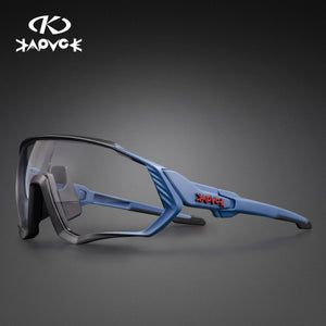 Kapvoe Photochromic Cycling Sunglasses Men Women Sport Road Mtb Mountain Bike Bicycle Glasses Cycling Glasses Eyewear Goggle