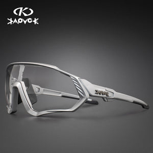 Kapvoe Photochromic Cycling Sunglasses Men Women Sport Road Mtb Mountain Bike Bicycle Glasses Cycling Glasses Eyewear Goggle