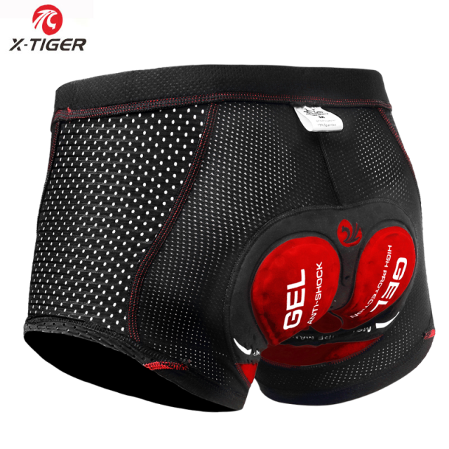 Men's Cycling Underwear with Shockproof 5D Gel Pad