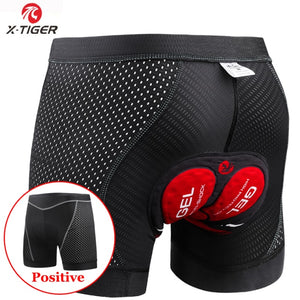 Men's Cycling Underwear with Shockproof 5D Gel Pad