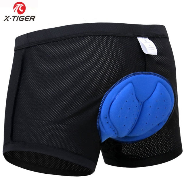 Men's Cycling Underwear with Shockproof 5D Gel Pad