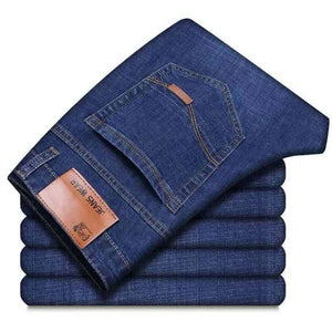 Men Classic Jeans Jean Homme Pantalones Hombre Men Soft Black Biker Masculino Denim Overall Men Pants  mens jeans Denim Trousers