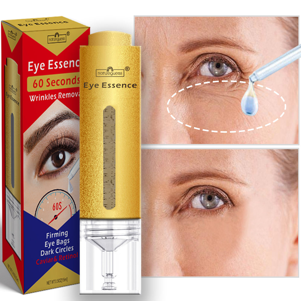 60 Seconds Retinol Eye Essence Anti-Wrinkle Anti-Ageing Facial Serum For Lifting Firming and Removal of Dark Circles