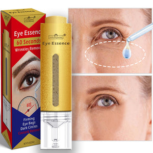 60 Seconds Retinol Eye Essence Anti-Wrinkle Anti-Ageing Facial Serum For Lifting Firming and Removal of Dark Circles