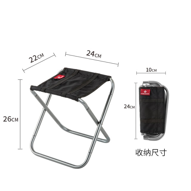 Folding Small Stool Bench Stool Portable Outdoor Mare Ultra Light Subway Train Travel Picnic Camping Fishing Chair Foldable