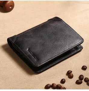 ManBang 2022/3 Genuine Leather Wallet High Quality Genuine Leather Mens Wallet For Passport/Credit Cards/Cell Phone/Driver's Licence/Money