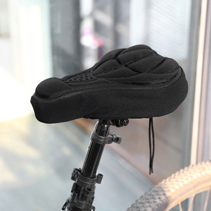 Bicycle Saddle Breathable MTB Mountain Ebike Bike Seat Mat Road Bike Seat 3D Soft Cycling Seat Cover For Bicycle Bike Accessories