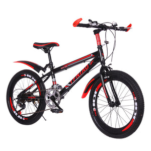 Children's Mountain Bike with 22" Wheels and Aluminium Alloy Frame Making it Light, Strong and Manouverable