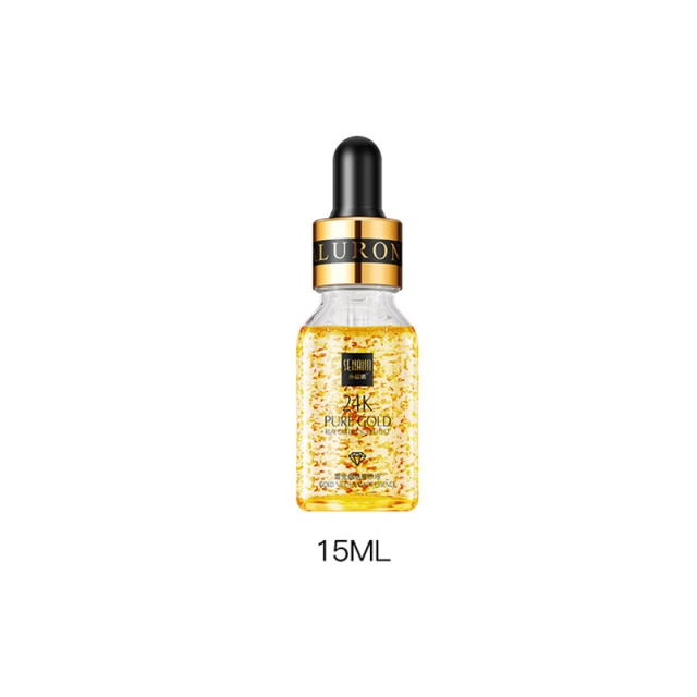 24K Gold Niacinamide Face Essence. Moisturising Anti-Aging, Firming and Line Reducing with a Hyaluronic Acid Serum. Closes or reduces Open Pores and Repairs Dry Skin