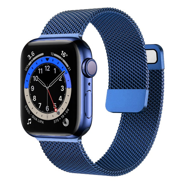 Stainless Steel Fashion Wrist Band/Strap For Apple iWatch Series 1- 8 38mm 40mm 41mm 42mm 44mm 45mm