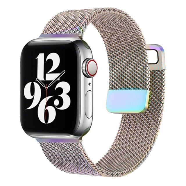 Stainless Steel Fashion Wrist Band/Strap For Apple iWatch Series 1- 8 38mm 40mm 41mm 42mm 44mm 45mm