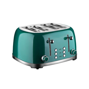 Toaster Stainless Steel Toaster Automatic 4 Pieces