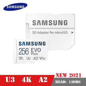 SAMSUNG EVO Plus Memory Card 32GB/SDHC 64GB/128GB/256GB/512GB SDXC Micro SD/TF Flash Cards MicroSD UHS-1 For Phone Drone Camera