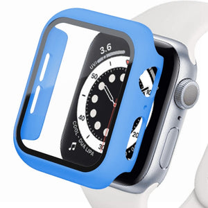 iWatch Accessories Screen Protector For Apple iWatch Series 3, 4, 5, 6, 7, 8 case sizes 38mm 40mm 41mm 42mm 44mm and 45mm