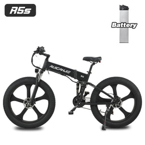 Electric Bike Mountain Bike Ebike 1000W Folding Bike 26 Inch Wheels Shimano 21-speed-gears Electric Bicycles Electric 4.0 Fat Tyre Bike 26 Inch Mtb Dual Battery Ebike