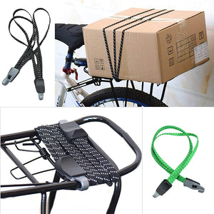 Binding Rope Bike Racks Tied Rubber Straps Rope/Suitcase Band With Hook MTB Bike Luggage Carrier Bicycle Reinforced Shelf  Hot