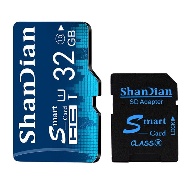 SHANDIAN Smart SD card 8gb 16gb TF Card Class 6 High Speed Mini Memory Card 32gb Smart sd Card Real Capacity Free Shipping