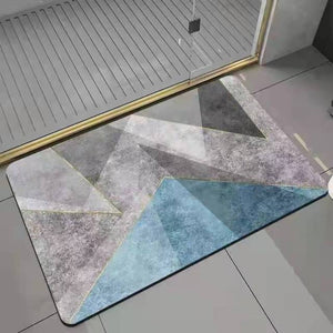 Super Absorbent Floor Mat Anti Slip 30 Colors Quick Drying Bathroom Mat Floor Carpet Easy To Clean Home Oil Proof Kitchen Mat