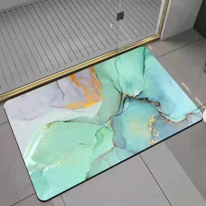 Super Absorbent Floor Mat Anti Slip 30 Colors Quick Drying Bathroom Mat Floor Carpet Easy To Clean Home Oil Proof Kitchen Mat