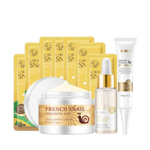 Facial Skin Care Set with a High Quality Nourishing Collagen Face Serum/Eye Cream with Hydrating and Rejuvenating Anti- Laugh Line  and Anti Aging Properties